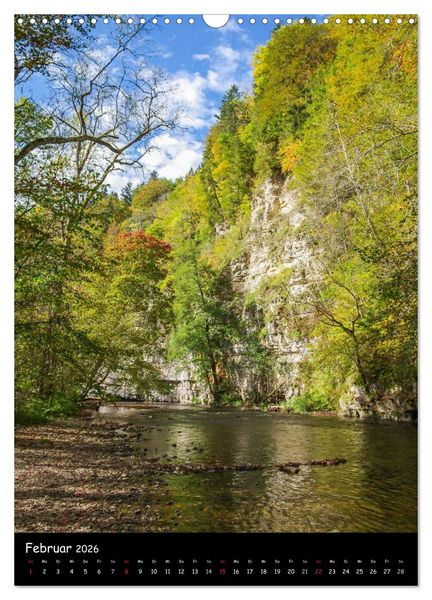 Produktbild: Urlandschaft Wutachschlucht (Wandkalender 2026 DIN A3 hoch), CALVENDO Monatskalender
