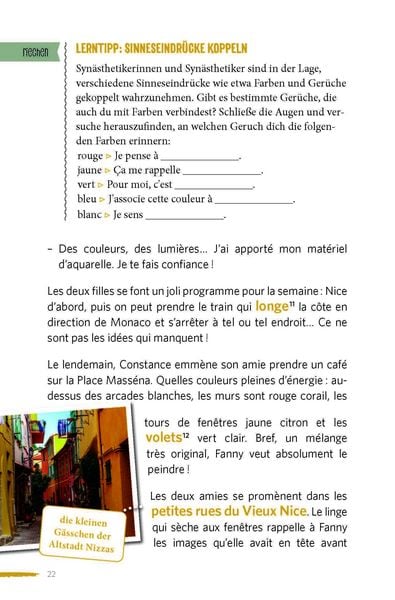 Produktbild: PONS Lekt&uuml;re mit allen Sinnen: Madame Bonnet et son champ de lavande