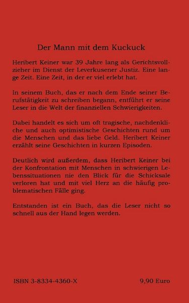 Produktbild: Der Mann mit dem Kuckuck