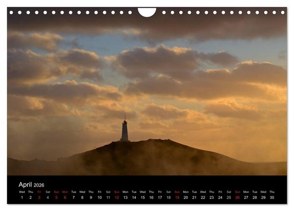 Produktbild: Iceland 2026 (Wall Calendar 2026 DIN A4 landscape), CALVENDO 12 Month Wall Calendar