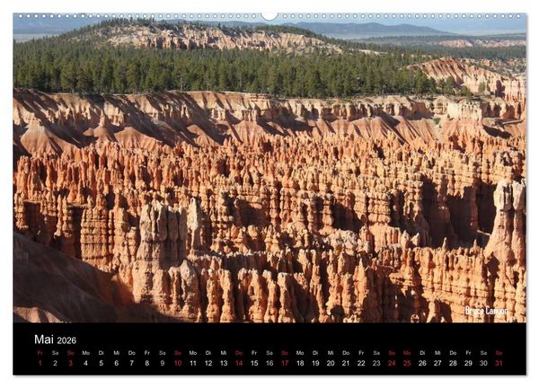 Produktbild: United States National Parks (hochwertiger Premium Wandkalender 2026 DIN A2 quer), Kunstdruck in Hochglanz