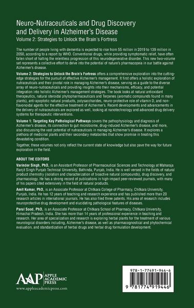 Produktbild: Neuro-Nutraceuticals and Drug Discovery and Delivery in Alzheimer's Disease