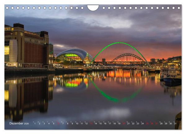 Produktbild: Magisches Northumberland (Wandkalender 2026 DIN A4 quer), CALVENDO Monatskalender