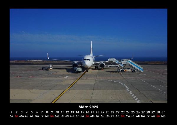 Produktbild: Flugzeuge 2025 Fotokalender DIN A3