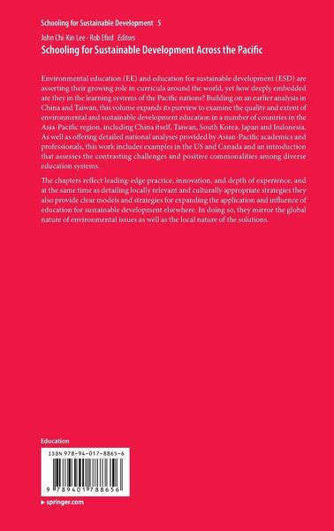 Produktbild: Schooling for Sustainable Development Across the Pacific