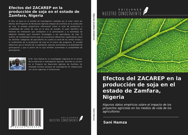 Produktbild: Efectos del ZACAREP en la producci&oacute;n de soja en el estado de Zamfara, Nigeria