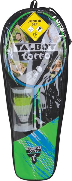Produktbild: Schildkr&ouml;t 449410 - Talbot-Torro Badminton-Set 2-Attacker Junior, 2-Player Set, Kinder-Federball-Set