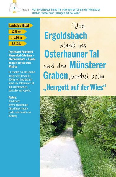 Produktbild: Wandern zwischen Donau und Isar
