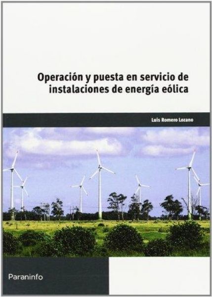 Produktbild: Operaci&oacute;n y puesta en servicio de instalaciones de energ&iacute;a e&oacute;lica