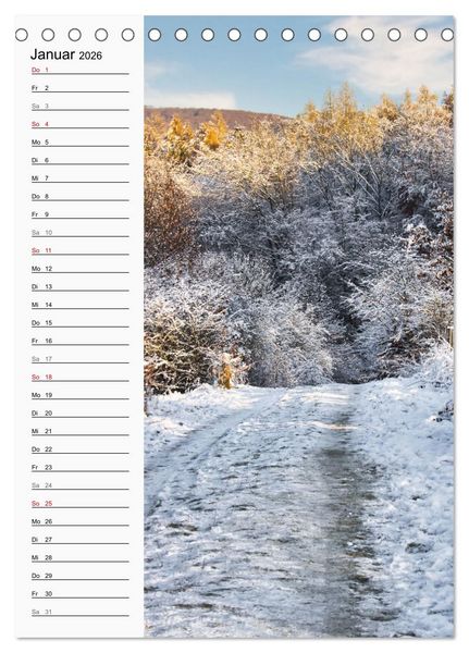 Produktbild: Nieste, Kleinod am Kaufunger Wald (Tischkalender 2026 DIN A5 hoch), CALVENDO Monatskalender