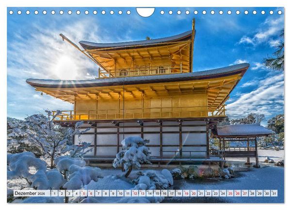 Produktbild: Exotische Bilderreise durch Japan (Wandkalender 2026 DIN A4 quer), CALVENDO Monatskalender