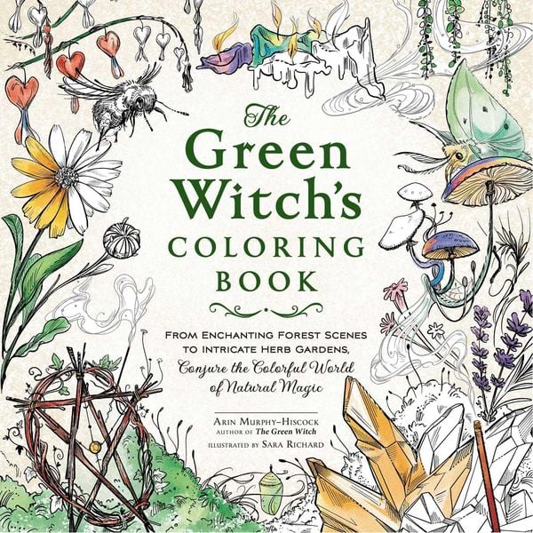Produktbild: The Green Witch's Coloring Book