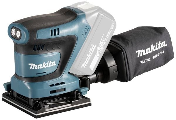 Makita DBO480Z Akku-Schwingschleifer ohne Akku 18V 102 x 112mm