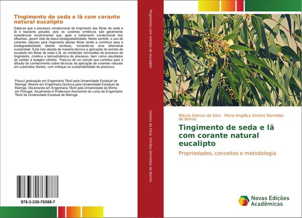 Produktbild: Tingimento de seda e l&atilde; com corante natural eucalipto