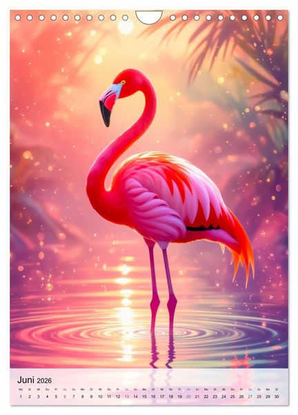 Produktbild: Neon Wildlife (Wandkalender 2026 DIN A4 hoch), CALVENDO Monatskalender