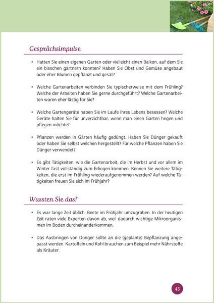 Produktbild: Kurzaktivierungen ohne Material. Last-Minute-Ideen f&uuml;r den Fr&uuml;hling