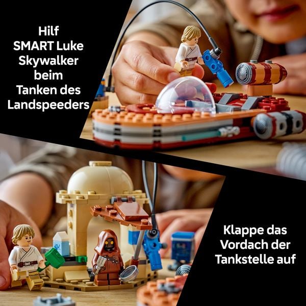 Produktbild: LEGO Star Wars 75420 SMART Play: Lukes Landspeeder, Spielzeug ab 6 Jahre