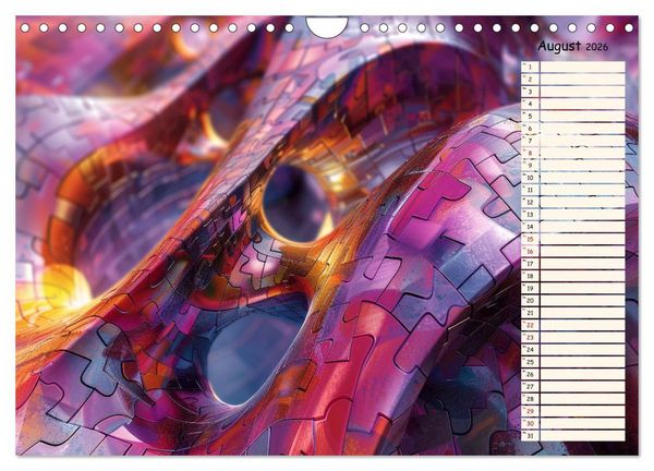 Produktbild: Elegante Wunderwelten (Wandkalender 2026 DIN A4 quer), CALVENDO Monatskalender