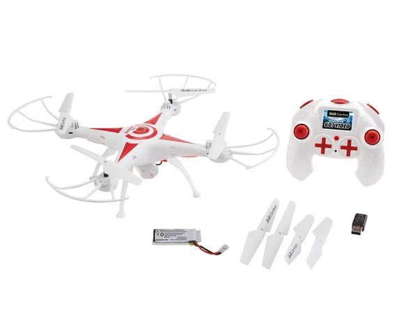 Produktbild: RC Quadrocopter "Go! Video"