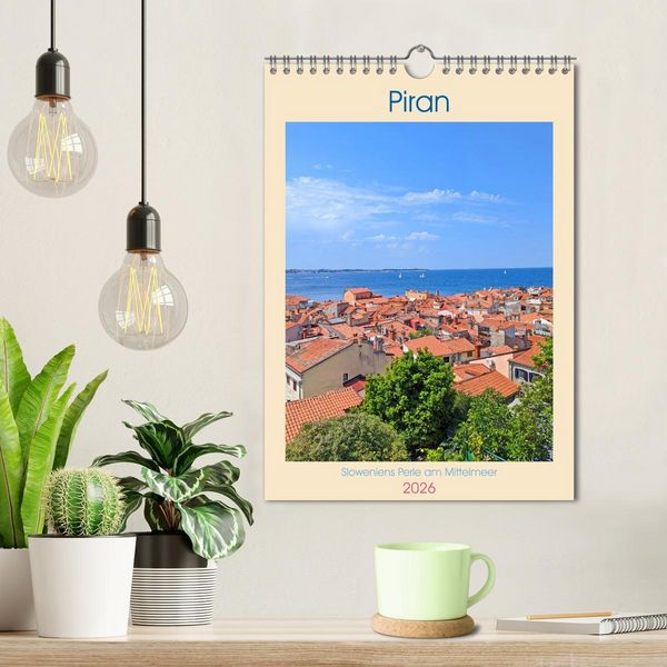 Produktbild: Piran, Sloweniens Perle am Mittelmeer (Wandkalender 2026 DIN A4 hoch), CALVENDO Monatskalender
