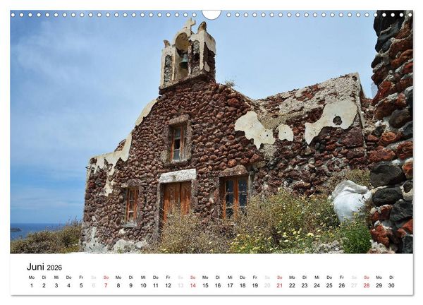 Produktbild: Kirchen und Kl&ouml;ster Griechenlands (Wandkalender 2026 DIN A3 quer), CALVENDO Monatskalender