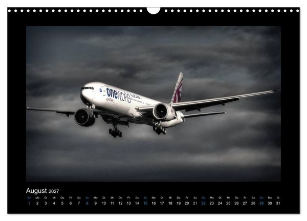 Produktbild: Faszination Luftfahrt (Wandkalender 2027 DIN A3 quer), CALVENDO Monatskalender