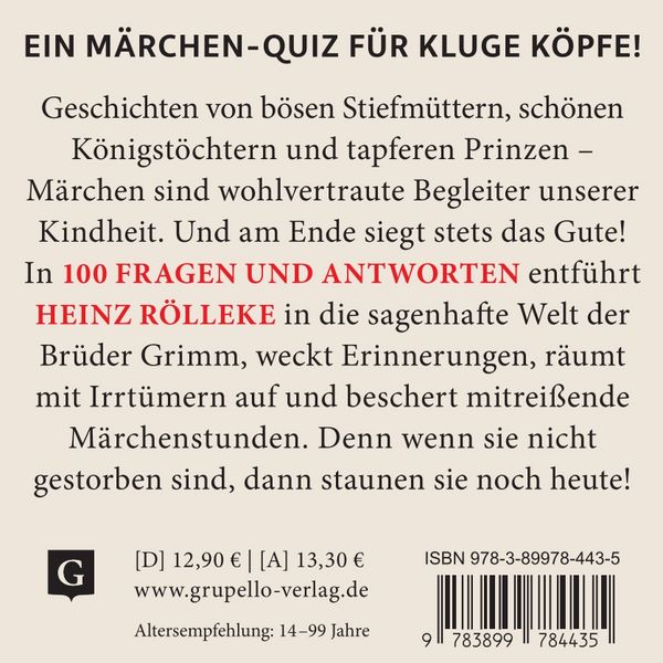 Produktbild: Grimms-M&auml;rchen-Quiz