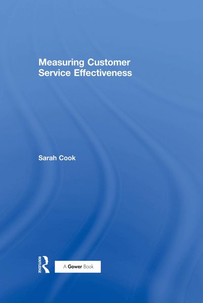 Produktbild: Measuring Customer Service Effectiveness