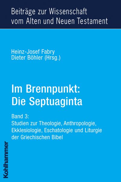 Produktbild: Im Brennpunkt: Die Septuaginta