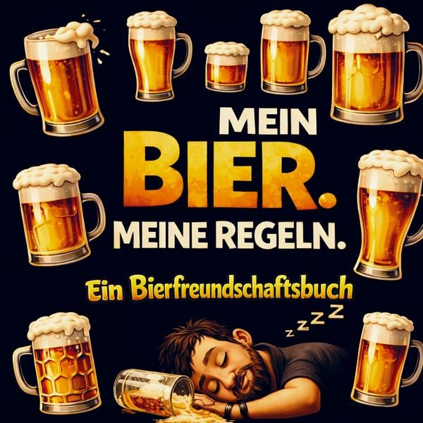 Mein Bier. Meine Regeln. Ein Bierfreundschaftsbuch, Taschenbuch von Pieter Pinsler, Bookmundo, 9789403864372