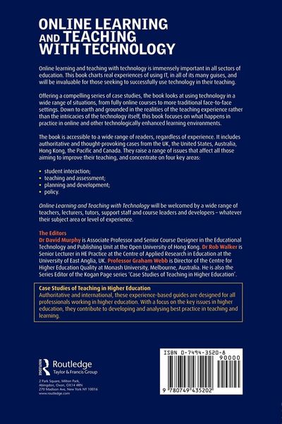 Produktbild: Online Learning and Teaching with Technology