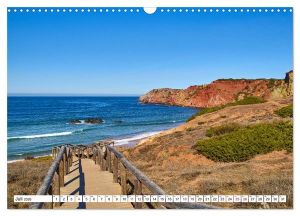 Produktbild: Algarve - Die wilde Westk&uuml;ste Costa Vicentina (Wandkalender 2026 DIN A3 quer), CALVENDO Monatskalender
