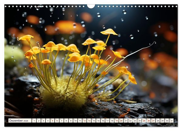 Produktbild: Wunderwelt Mikrokosmos (Wandkalender 2026 DIN A3 quer), CALVENDO Monatskalender