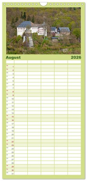 Produktbild: Familienplaner 2026 - Das Sauerland - Mittelgebirge im Herzen Deutschlands mit 5 Spalten (Wandkalender, 21 x 45 cm) CALVENDO
