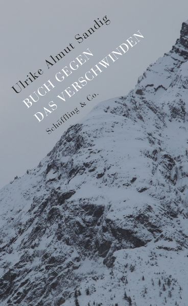 Produktbild: Buch gegen das Verschwinden