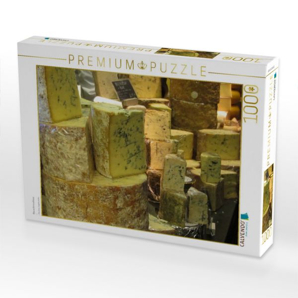 Produktbild: CALVENDO Puzzle Blauschimmelk&auml;se | 1000 Teile Lege-Gr&ouml;&szlig;e 64x48cm Foto-Puzzle f&uuml;r gl&uuml;ckliche Stunden