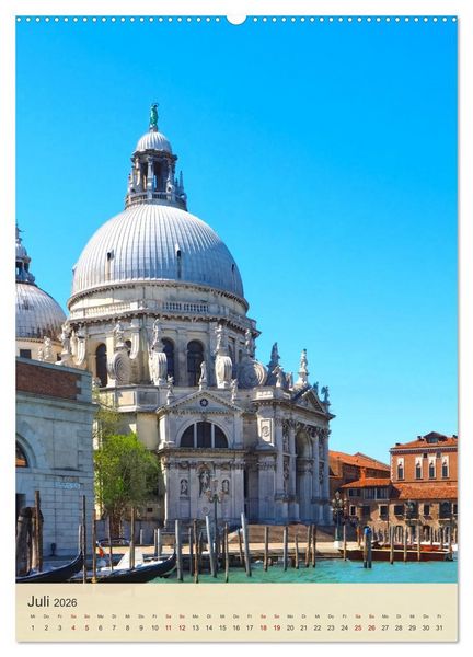 Produktbild: F&uuml;r immer Dein Venedig (Wandkalender 2026 DIN A2 hoch), CALVENDO Monatskalender