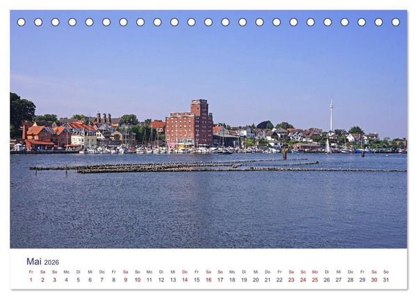 Produktbild: Radtouren ab Eckernf&ouml;rde (Tischkalender 2026 DIN A5 quer), CALVENDO Monatskalender