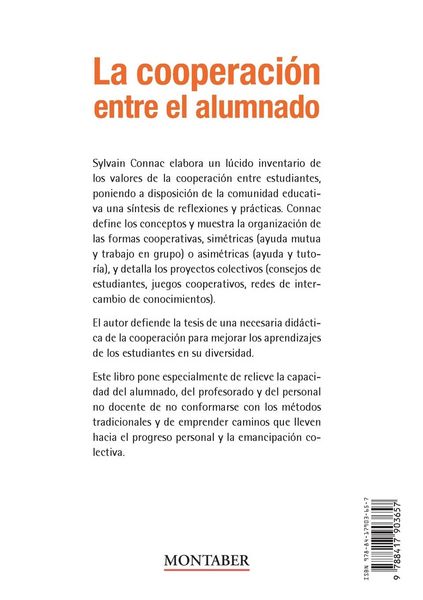 Produktbild: La cooperaci&oacute;n entre el alumnado