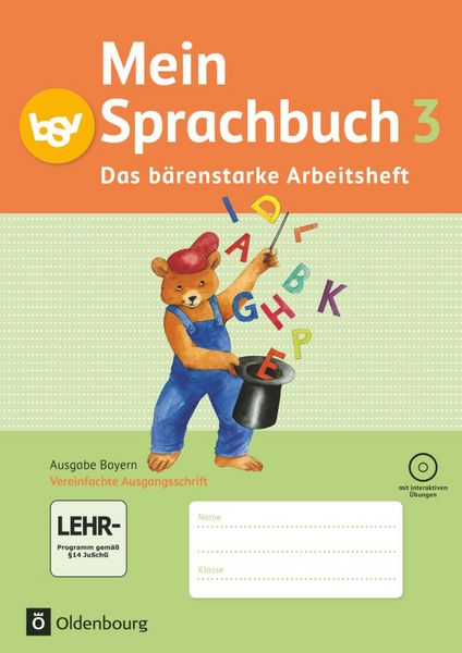 Produktbild: Mein Sprachbuch - Ausgabe Bayern - 3. Jahrgangsstufe