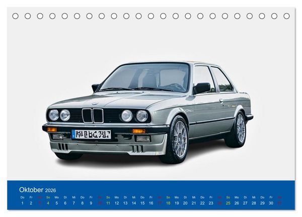 Produktbild: BMW Mein Favorit (Tischkalender 2026 DIN A5 quer), CALVENDO Monatskalender