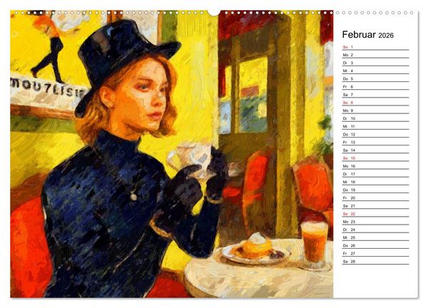 Produktbild: Fr&uuml;her Impressionismus (Wandkalender 2026 DIN A2 quer), CALVENDO Monatskalender