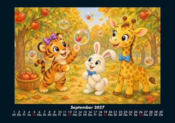 Produktbild: Zauberhafte Seifenblasenwelten 2027 Fotokalender DIN A4