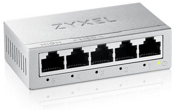 Produktbild: ZyXEL GS-105BV5-EU0101F GS-105B v5 Netzwerk Switch 5 Port 2000MBit/s