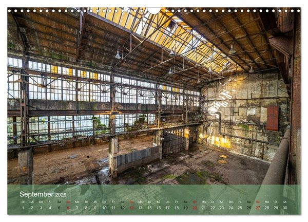 Produktbild: Betrieb eingestellt - Industrieruinen in Europa (Wandkalender 2026 DIN A3 quer), CALVENDO Monatskalender