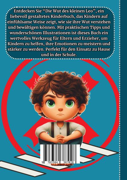 Produktbild: Die Wut des kleinen Leo -Wut-Mitmachbuch f&uuml;r Kinder