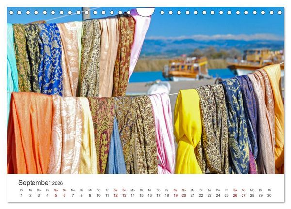 Produktbild: Flussfahrt in Manavgat (Wandkalender 2026 DIN A4 quer), CALVENDO Monatskalender