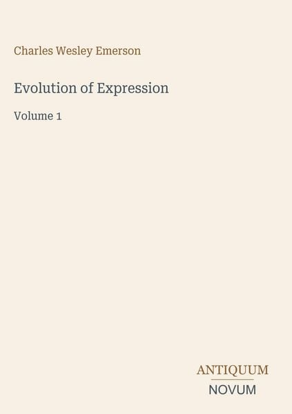 Produktbild: Evolution of Expression