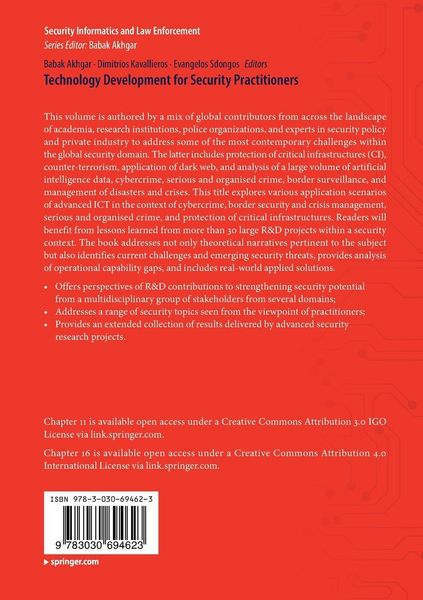 Produktbild: Technology Development for Security Practitioners