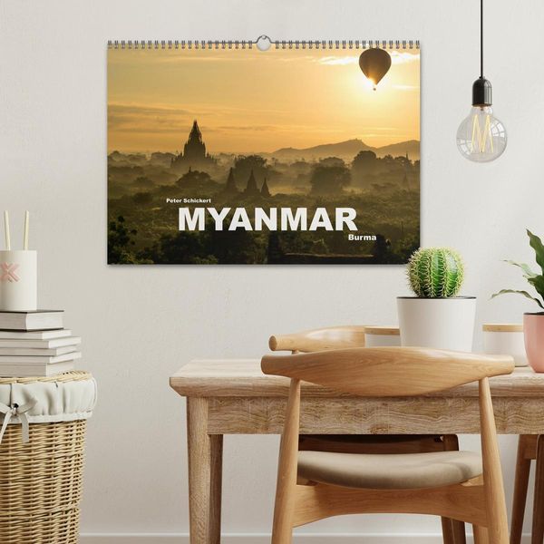 Produktbild: Myanmar - Burma (Wandkalender 2026 DIN A3 quer), CALVENDO Monatskalender